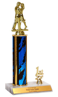 12" Dancing Trim Trophy