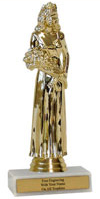 6" Beauty Queen Economy Trophy