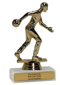 6" Bowling Economy Trophy