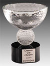 Crystal Golf Bowl