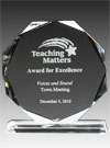 Rectangle Prestige Glass Award