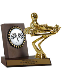 6" Wood Go Kart Award