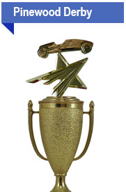 Pinewood Derby Trophies and Awards