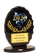 5" Oval Year 2025 Award