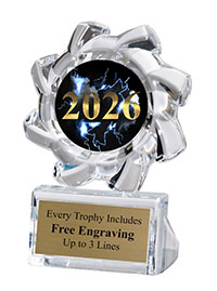 Sunburst Acrylic Award - Year 2026