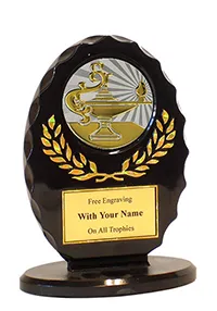 5 inch Oval Academic Award
