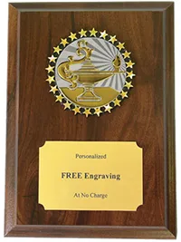 Academic Insert Plaque