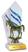 "Flames" Arabian Horse Trophy