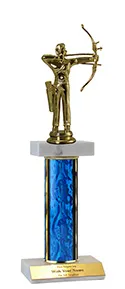 12 inch Archery Double Marble Trophy