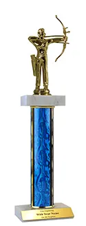 14 inch Archery Double Marble Trophy