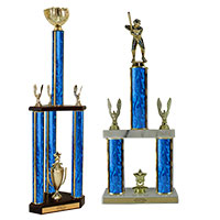 Baseball Multi-Column Trophies