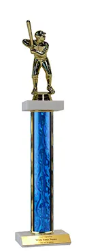 16 inch Baseball Double Marble Trophy