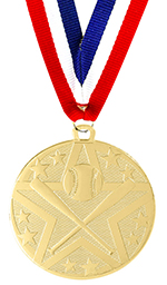 Baseball Star Medal