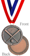 Antiqued Bronze T-Ball Medal