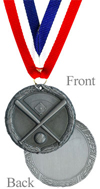 Antique Silver T-Ball Medal