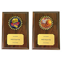 Basketball Trophy Plaques