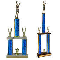 Basketball Multi-Column Trophies