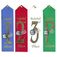 Basketball Ribbons