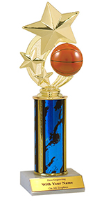 9" Basketball Spinner Trophy