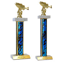 Bass Double Marble Trophies