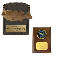 Bass Trophy Plaques