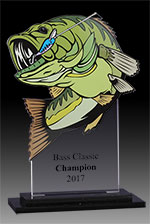 Full Color Acrylic Bass Award