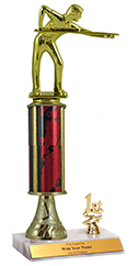 12 inch Excalibur Billiards Trim Trophy