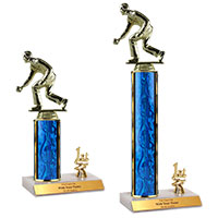 Bocce Ball Trim Trophies