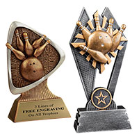 Bowling Resin Trophies