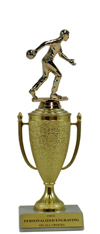 10" Bowling Cup Trophy