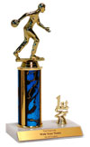 10" Bowling Trim Trophy