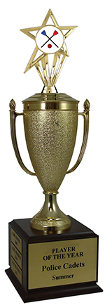 Champion Broomball Cup Trophy