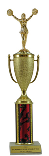 14" Cheerleading Cup Trophy