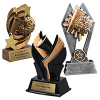 Cheerleading Resn Trophies