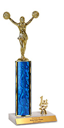 Medium cheerleading Trim Trophy