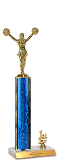Large cheerleading Trim Trophy