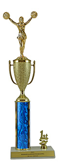 XL cheerleading Trim Trophy