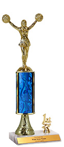 12 inch Excalibur Cheerleading Trim Trophy