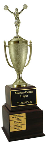 Perpetual cheerleading Trophy