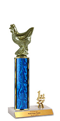 10" Chicken Trim Trophy