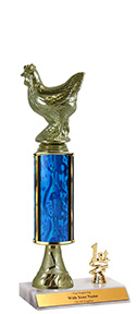 10" Excalibur Chicken Trim Trophy