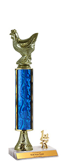 12" Excalibur Chicken Trim Trophy