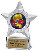 Coach Star Acrylic Award