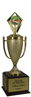 Champion Cornhole Cup Trophy