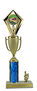 Large cornhole Cup Trim Trophy