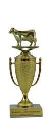 8" Cow Cup Trophy