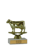 4" Cow Economy Trophy