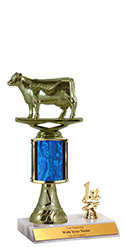 8" Excalibur Cow Trim Trophy