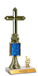 10 inch Excalibur Cross Trim Trophy