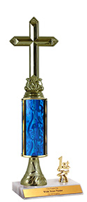 12 inch Excalibur Cross Trim Trophy